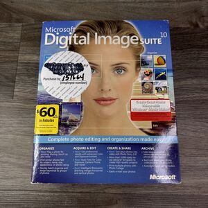 Microsoft Digital Image Suite 10.0 Sealed